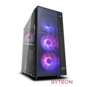 DeepCool MATREXX 55 MESH ADD-RGB 4F Midi Tower Fekete
