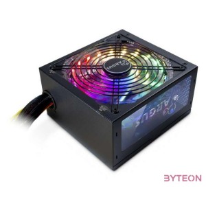Inter-Tech Argus RGB-600W II tápegység 204 pin ATX ATX Fekete