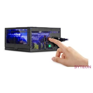 Inter-Tech Argus RGB-500W II tápegység 204 pin ATX Fekete