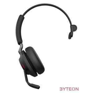 Jabra Evolve2 65, MS Mono Headset Fejpánt USB A típus Bluetooth Fekete