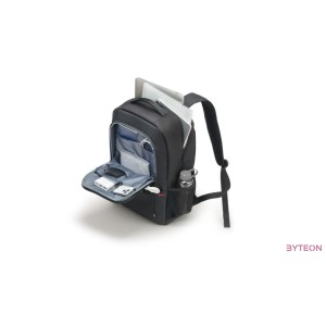 Dicota Eco Backpack Plus BASE notebook táska 39,6 cm (15.6) Hátizsák Fekete