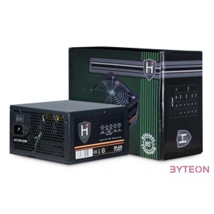 Inter-Tech HIPOWER SP-650 tápegység 650 W 204 pin ATX ATX Fekete