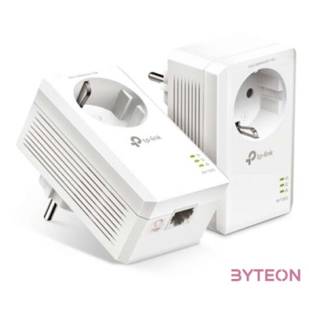 TP-LINK TL-PA7017P KIT PowerLine adapter 1000 Mbit,s Ethernet,LAN csatlakozás Fehér 2 dB