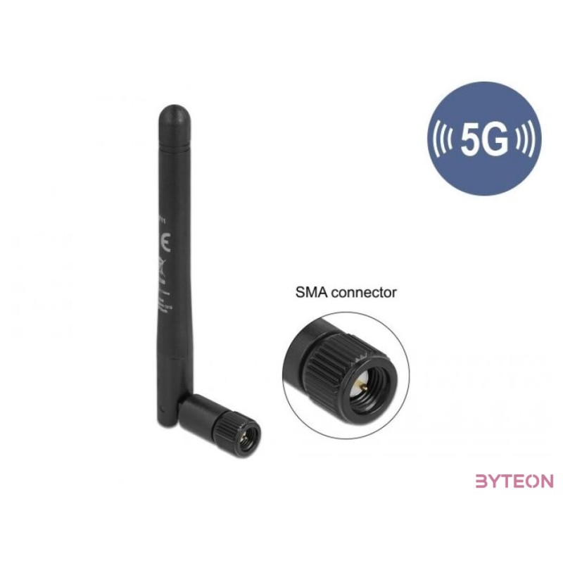 DeLOCK 12711 hálózati antenna Mindenirányú antenna SMA 4,5 dBi