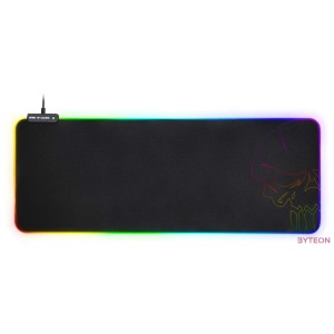 Spirit Of Gamer RGB Large - Fekete (857x330x5mm)