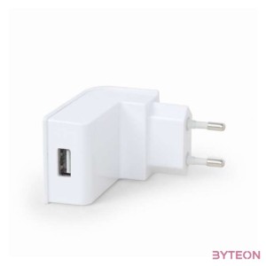 Gembird EG-UC2A-02-W mobiltelefon töltő Fehér Beltéri