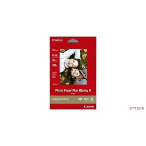 Canon Plus Glossy II PP-201 [13x18cm, 270g, Fényes, 20db]