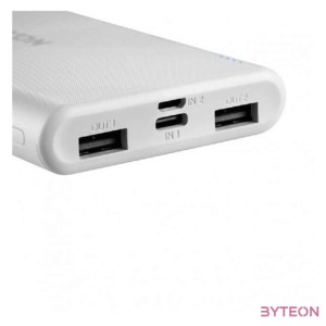 Canyon CNE-CPB1006W 10000mAh PowerBank - Fehér