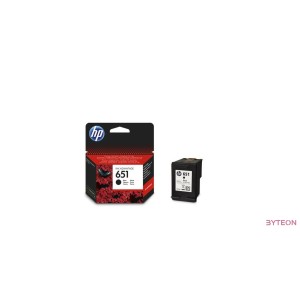 HP 651 (C2P10AE) - Fekete
