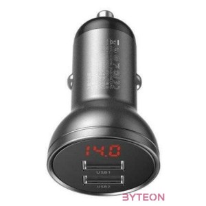 Baseus CCBX-0G mobiltelefon töltő Fekete, Szürke Automatikus