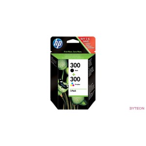 HP 300 (CN637EE) - Fekete + Színes