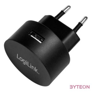 LogiLink PA0217 mobiltelefon töltő Fekete Beltéri