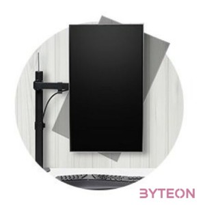 Kensington K55408WW asztali TV konzol 86,4 cm (34) Fekete