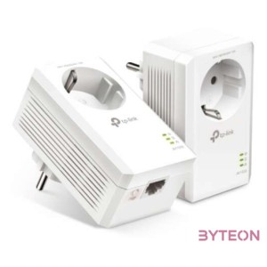 TP-LINK TL-PA7017P KIT PowerLine adapter 1000 Mbit,s Ethernet,LAN csatlakozás Fehér 2 dB