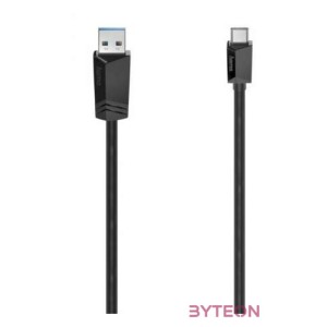 Hama 00200651 USB kábel 0,75 M USB 3.2 Gen 1 (3.1 Gen 1) USB C USB A Fekete