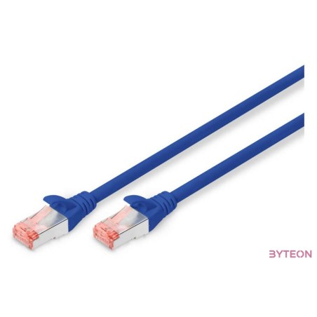Digitus 3m Cat6 hálózati kábel Kék S,FTP (S-STP)