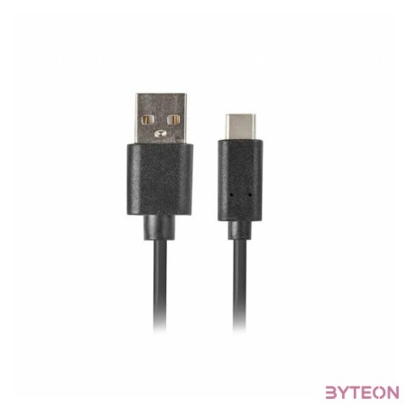 Lanberg CA-USBO-20CU-0010-BK USB kábel 1 M USB 2.0 USB A USB C Fekete