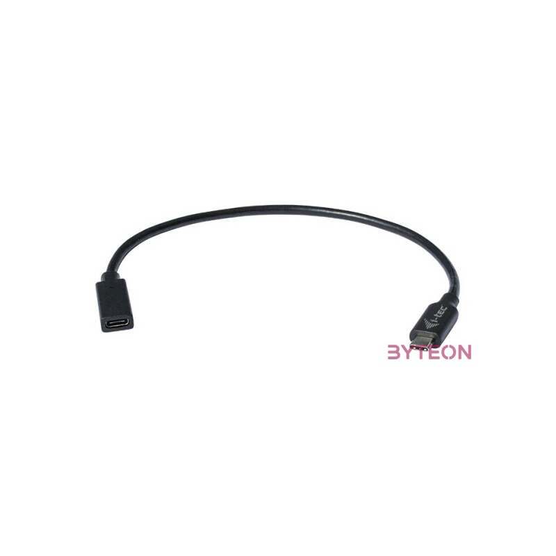 i-tec C31EXTENDCBL USB kábel 0,3 M USB 3.1 Type-C Fekete