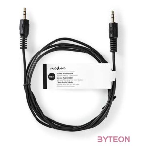 Nedis CAGT22000BK05 audio kábel 0,5 M 3.5mm Fekete