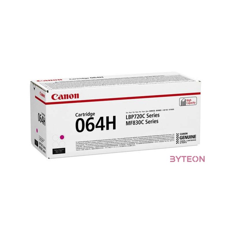 Canon 064H festékkazetta 1 dB Eredeti Magenta