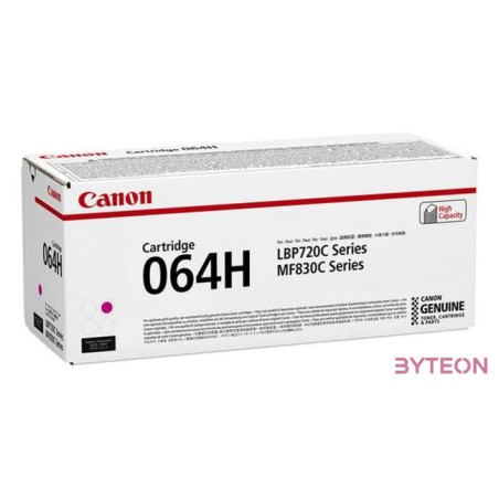 Canon 064H festékkazetta 1 dB Eredeti Magenta