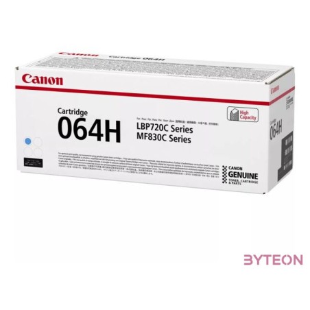 Canon 064H festékkazetta 1 dB Eredeti Cián