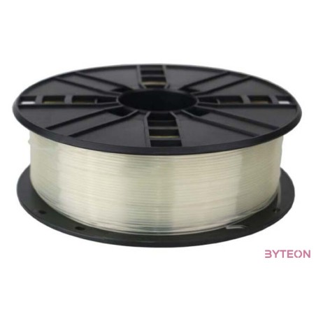 Gembird 3DP-PLA1.75-01-TR 3D nyomtató alapanyag Polilaktánsav (PLA) Átlátszó 1 kg