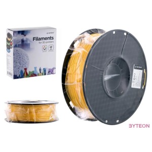 Gembird 3DP-PLA1.75-01-Y 3D nyomtató alapanyag Polilaktánsav (PLA) Sárga 1 kg