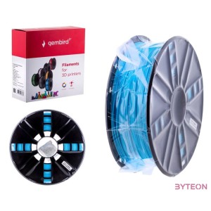 Gembird 3DP-PLA1.75-01-BS 3D nyomtató alapanyag Polilaktánsav (PLA) Kék 1 kg