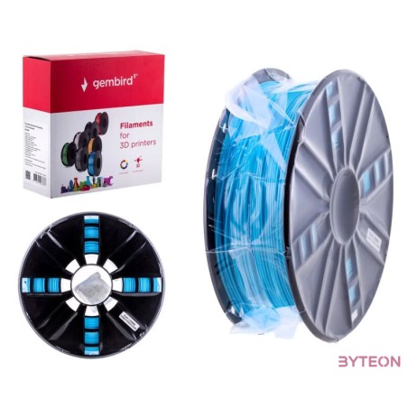 Gembird 3DP-PLA1.75-01-BS 3D nyomtató alapanyag Polilaktánsav (PLA) Kék 1 kg