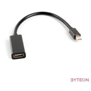 Lanberg AD-0005-BK video átalakító kábel 0,2 M Mini DisplayPort HDMI A-típus (Standard) Fekete