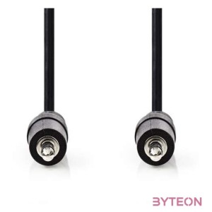 Nedis CAGT22000BK05 audio kábel 0,5 M 3.5mm Fekete