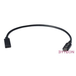 i-tec C31EXTENDCBL USB kábel 0,3 M USB 3.1 Type-C Fekete