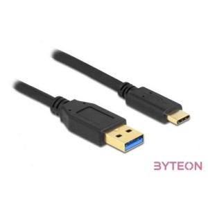 DeLOCK 84006 USB kábel 3 M USB 3.2 Gen 1 (3.1 Gen 1) USB A USB C Fekete