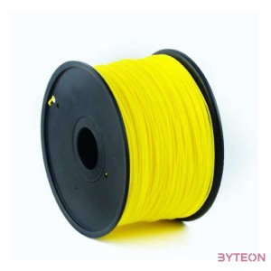 Gembird 3DP-ABS1.75-01-FY 3D nyomtató alapanyag ABS Sárga 1 kg