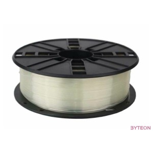 Gembird 3DP-PLA1.75-01-TR 3D nyomtató alapanyag Polilaktánsav (PLA) Átlátszó 1 kg