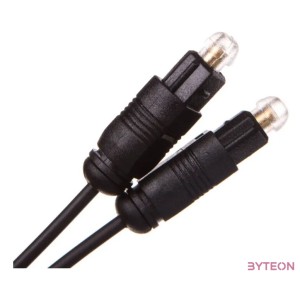 Goobay AVK 216-100 1.0m száloptikás kábel 1 M toslink Fekete