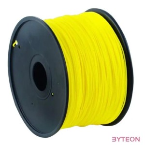 Gembird 3DP-ABS1.75-01-FY 3D nyomtató alapanyag ABS Sárga 1 kg