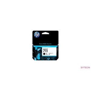 HP 711 (CZ129A) - Fekete (38ml)