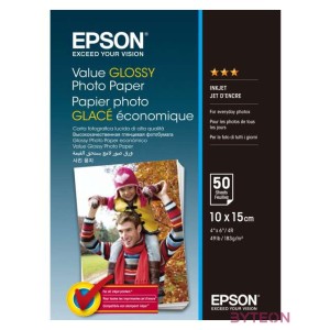 Epson Value Glossy Photo Paper fotópapír Fényes