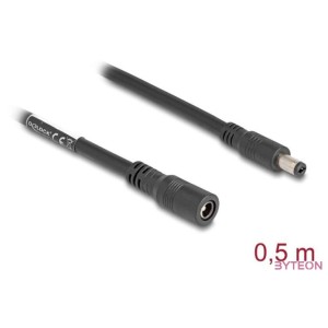 DeLOCK 83290 tápkábel Fekete 0,5 M