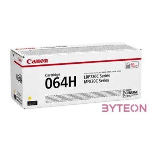 Canon 064H festékkazetta 1 dB Eredeti Sárga