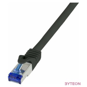 LogiLink C6A053S hálózati kábel Fekete 2 M Cat6a S,FTP (S-STP)