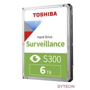 Toshiba Surveillance S300 6TB (3.5,5400,256MB,SATA3)