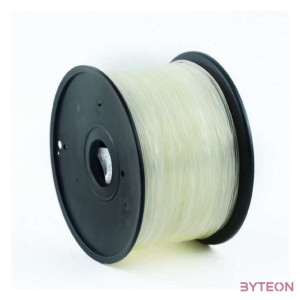 Gembird 3DP-PLA1.75-01-TR 3D nyomtató alapanyag Polilaktánsav (PLA) Átlátszó 1 kg