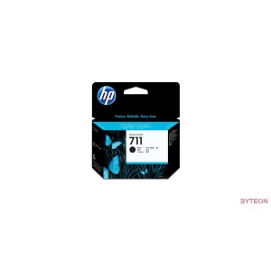 HP 711 (CZ133A) - Fekete (80ml)