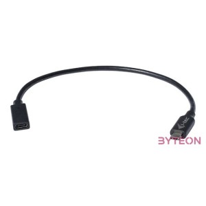 i-tec C31EXTENDCBL USB kábel 0,3 M USB 3.1 Type-C Fekete