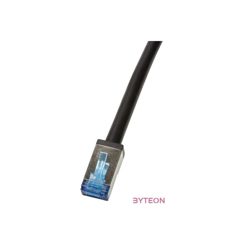 LogiLink CQ7123S hálózati kábel Fekete 30 M Cat6a S,FTP (S-STP)