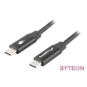 Lanberg CA-CMCM-40CU-0018-BK USB kábel 1,8 M USB 2.0 USB C Fekete