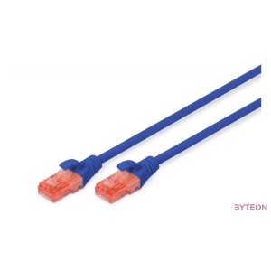 Digitus DK-1612-020,B hálózati kábel Kék 2 M Cat6 U,UTP (UTP)